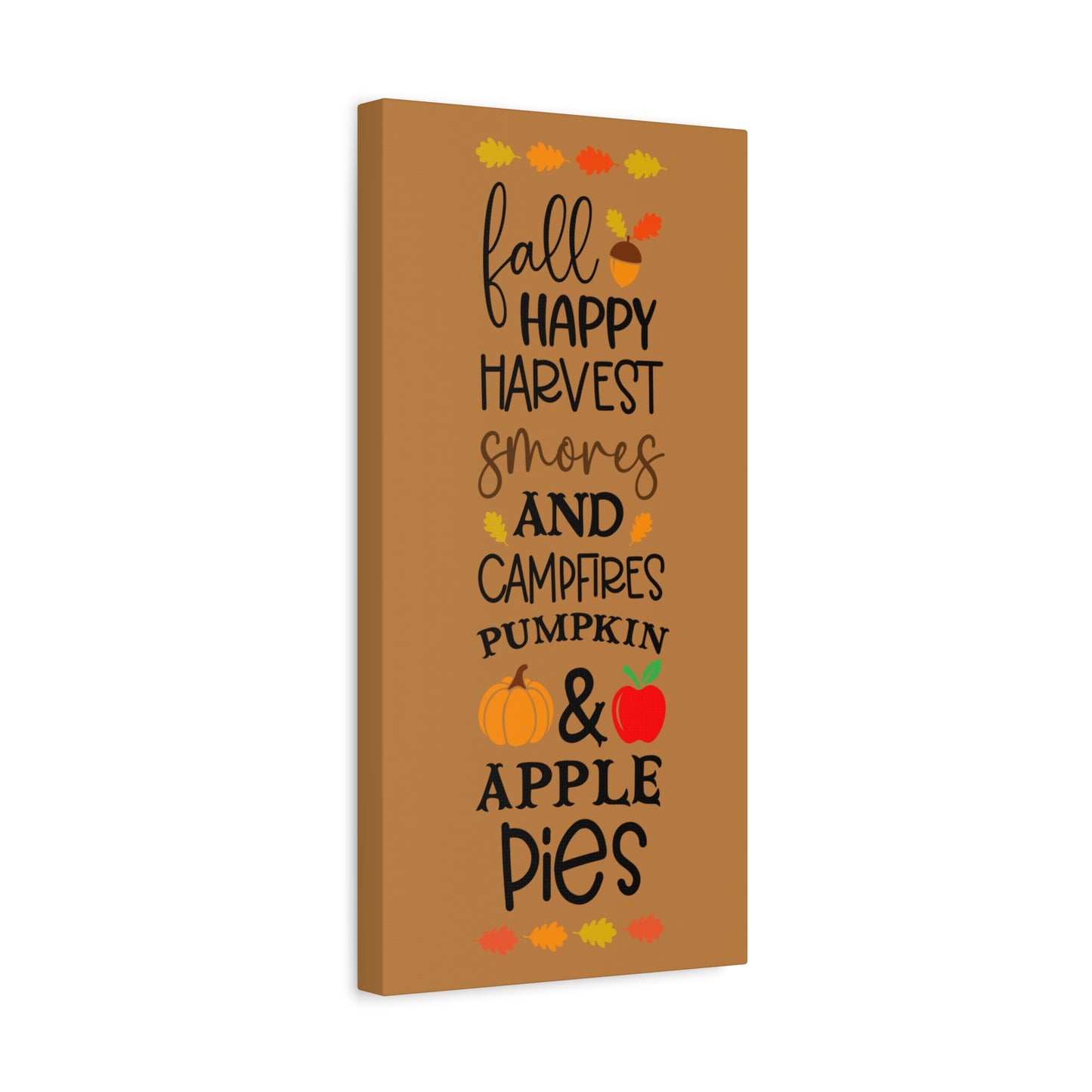 Fall-Themed Wall Art Canvas, Perfect for Autumn Decor, Harvest Celebrations, Cozy Home Atmosphere, Thanksgiving