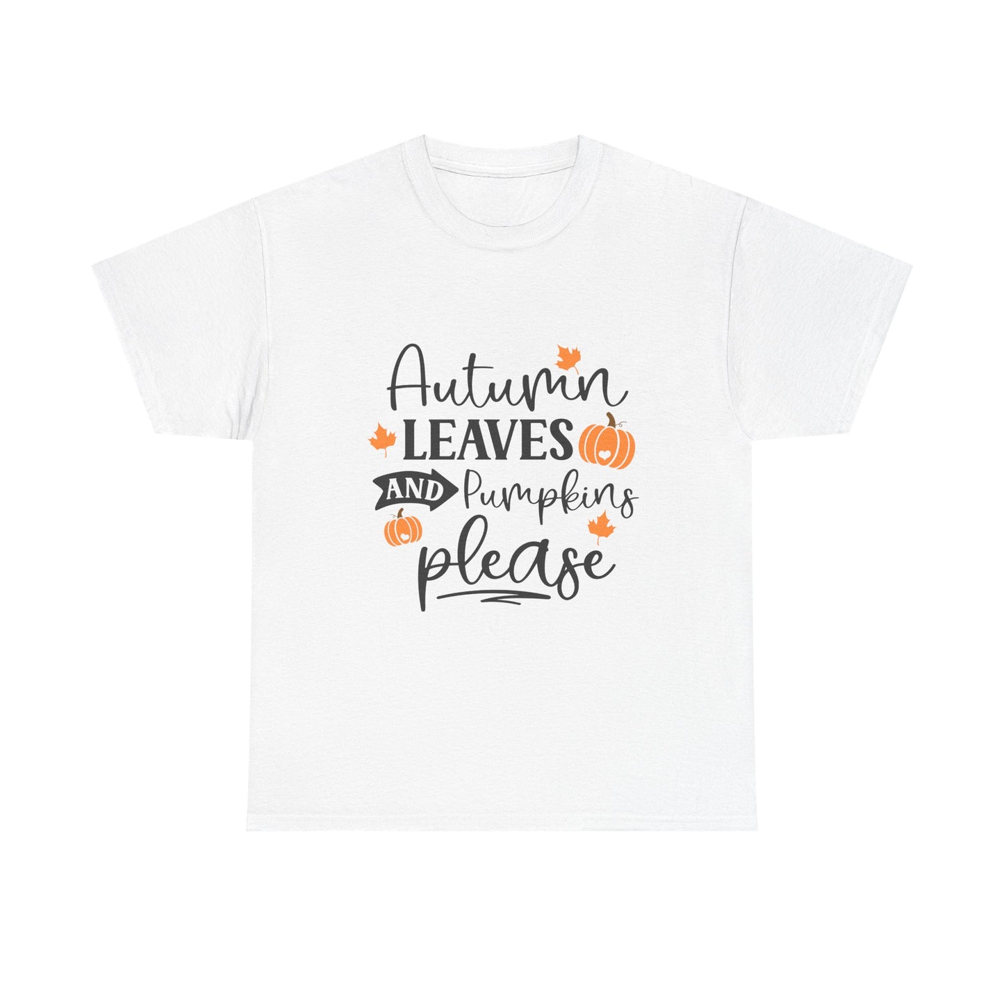 Autumn Leaves and Pumpkins Please