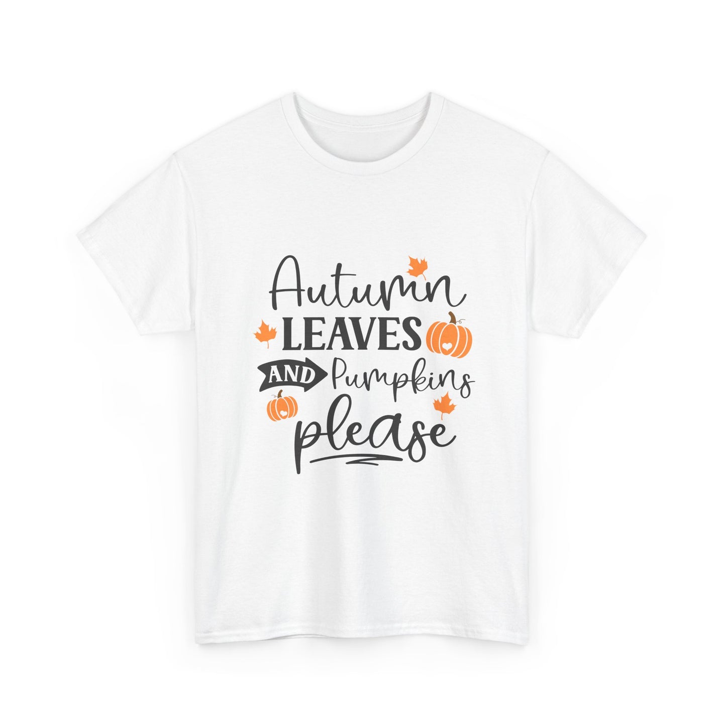 Autumn Leaves and Pumpkins Please