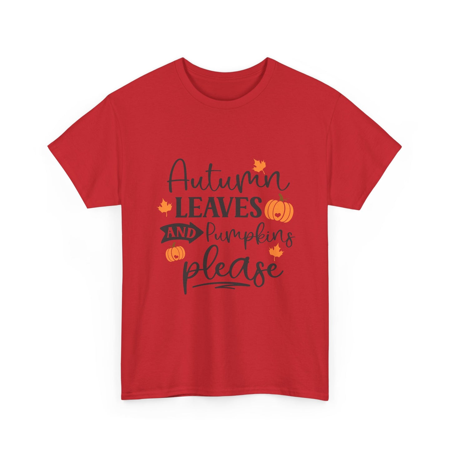 Autumn Leaves and Pumpkins Please