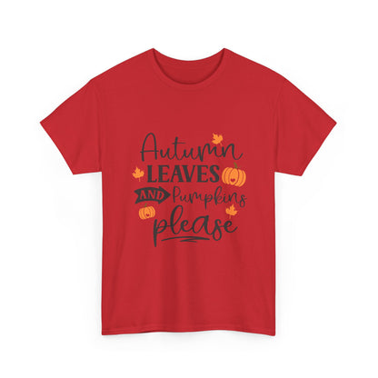 Autumn Leaves and Pumpkins Please