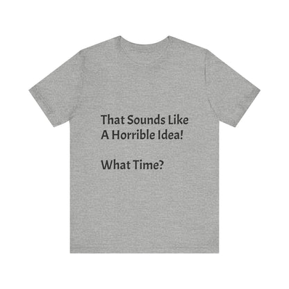 Time commitment: None.