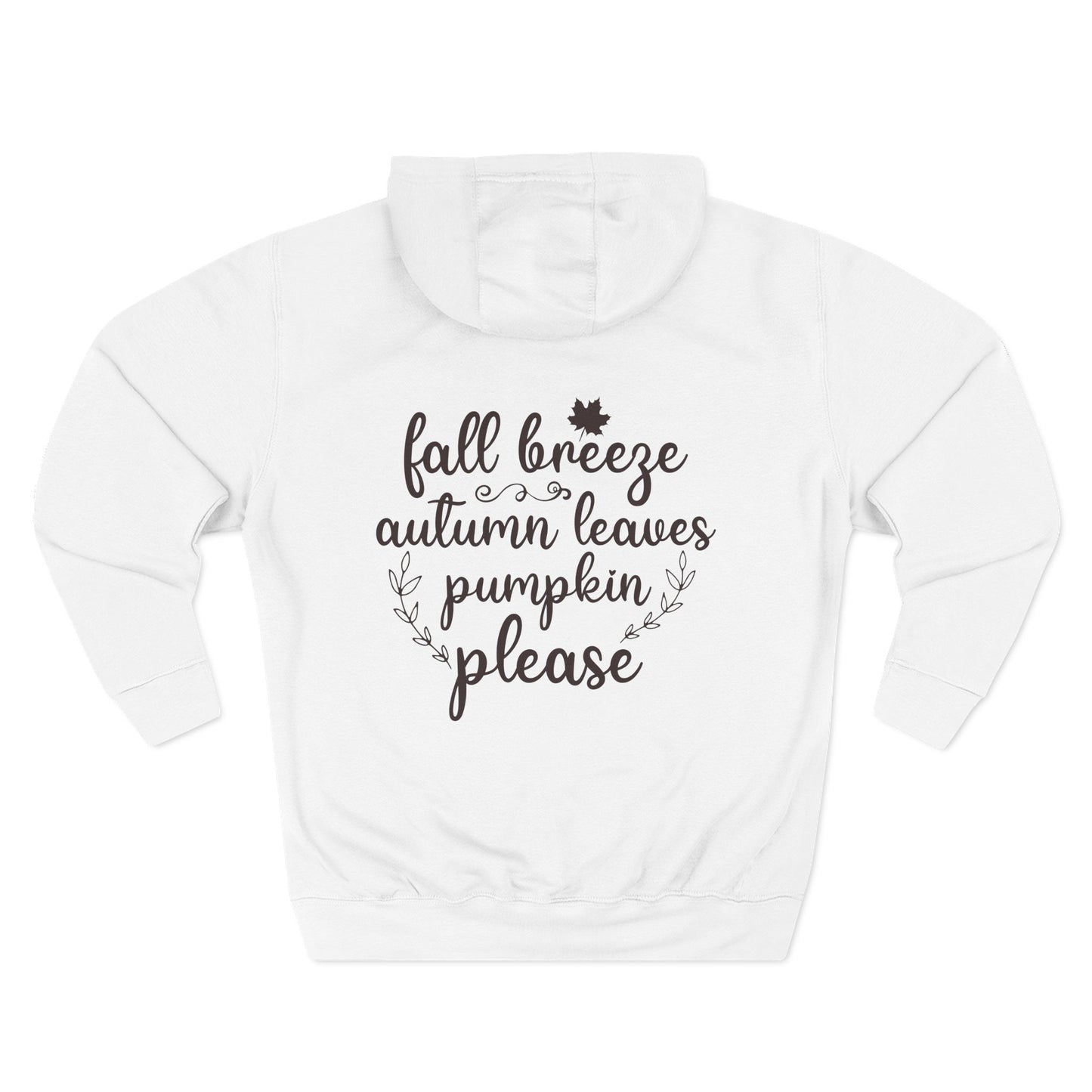 Cozy Autumn Hoodie | Fall Fleece, Pumpkin Spice, Seasonal Style, Outdoorsy Gift, Trendy Layers