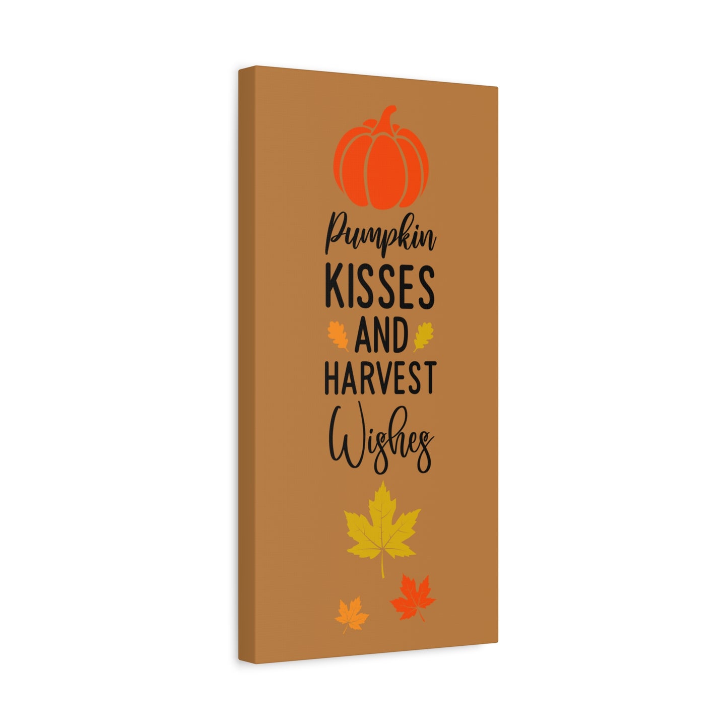 Fall-Themed Wall Art Canvas, Harvest Wishes